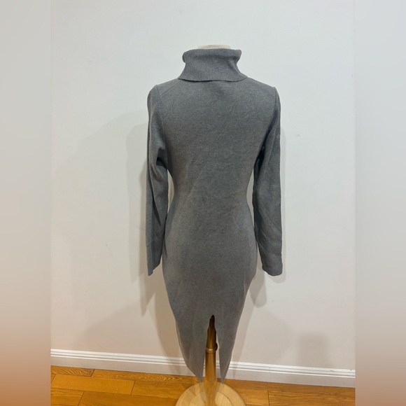 Toccin Knit Tie Front Dress, Size: L - Picture 6 of 13